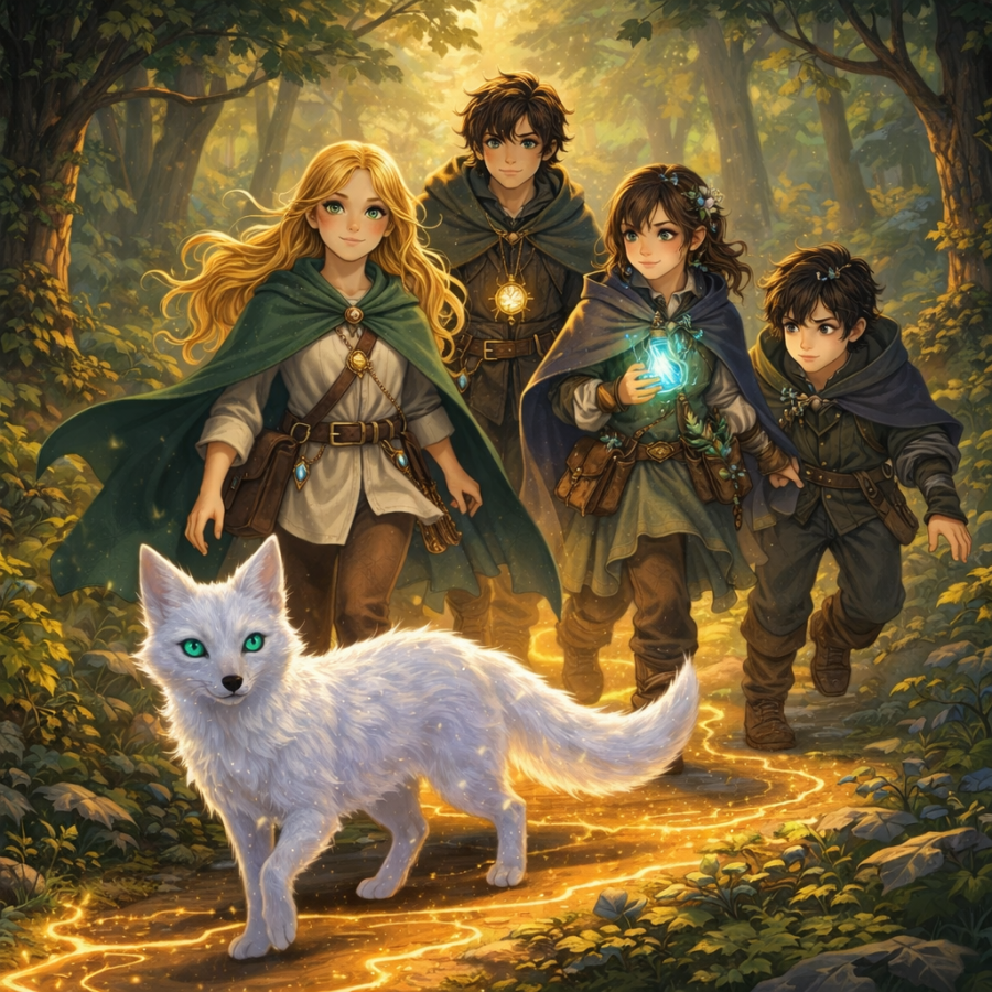 Artwork for the The Hidden Kingdom of Luminyra series
