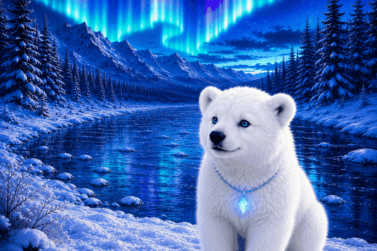 Meet Nika – Polar Bear Cub Guardian of Kelyoria