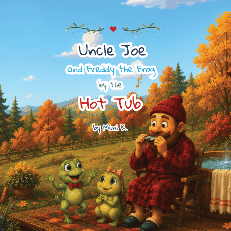 Cover of Uncle Joe and Freddy the Frog by the Hot Tub